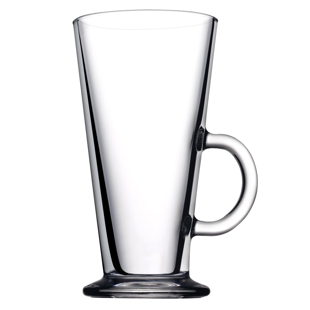 Imagem ilustrativa para Jogo de 2 canecas em vidro 260ml A14,8cm