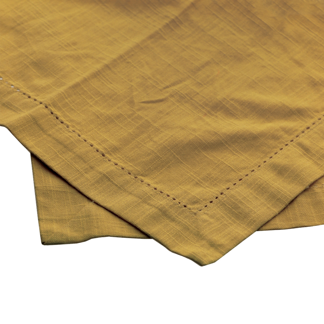 Fotografia para o produto Jogo de 2 lugares americanos em tecido L50xP35cm cor mostarda