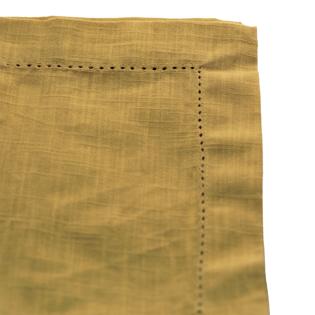 Fotografia para o produto Jogo de 2 lugares americanos em tecido L50xP35cm cor mostarda