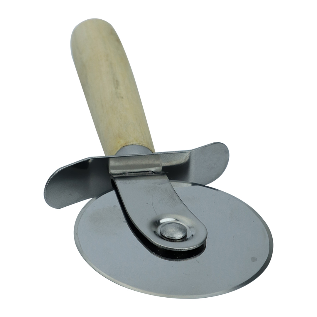 Fotografia para o produto Jogo de 2 peças para pizza em bambu 035xA2,5cm