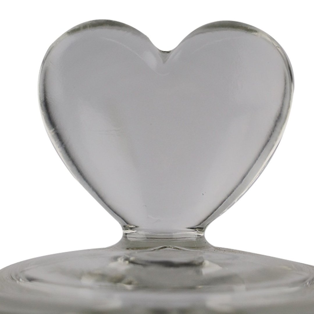 Fotografia para o produto Jogo de 2 porta mantimentos em vidro com tampa 650ml 011xA15cm