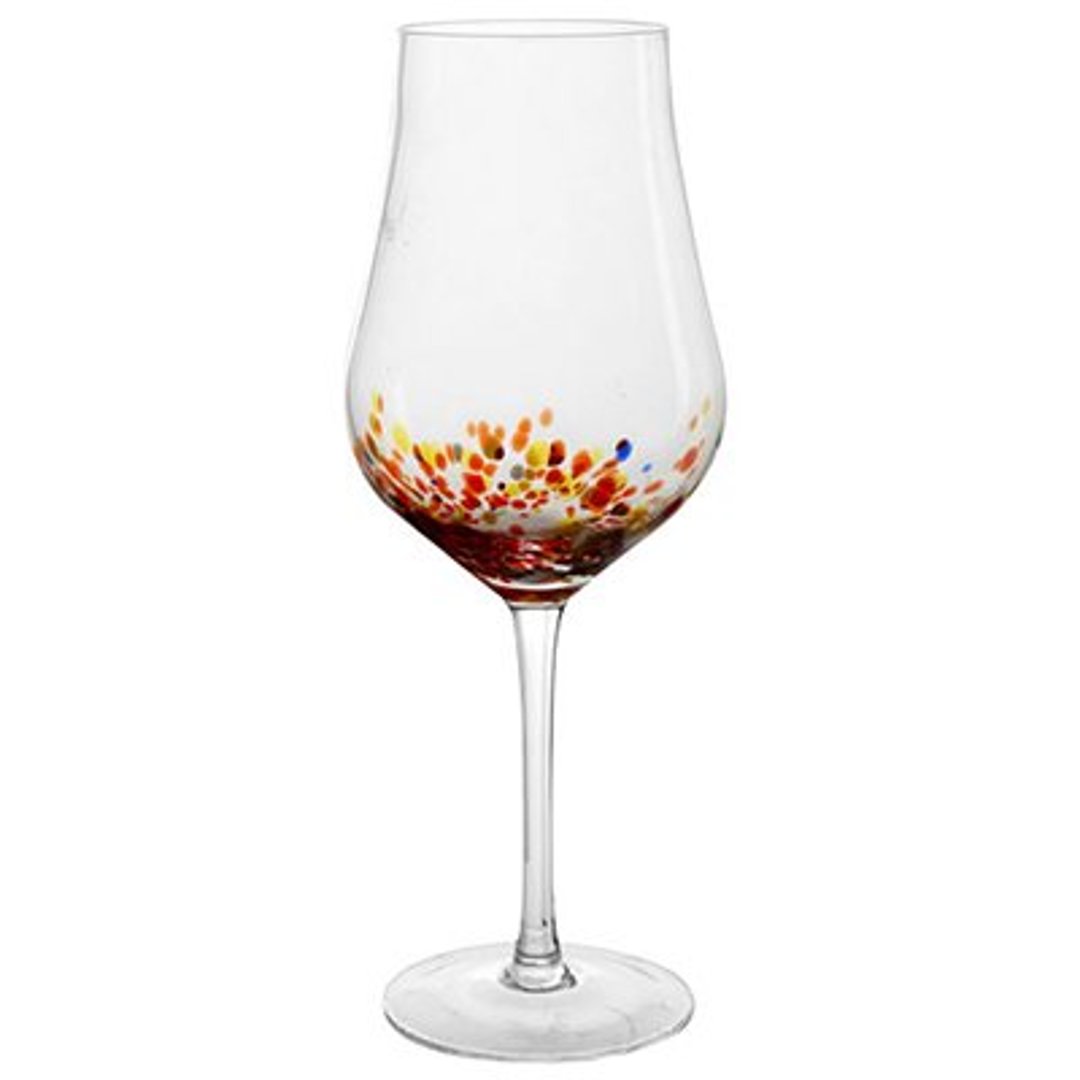 Imagem ilustrativa para Jogo de 2 taças para vinho em vidro 510ml A24cm vermelha