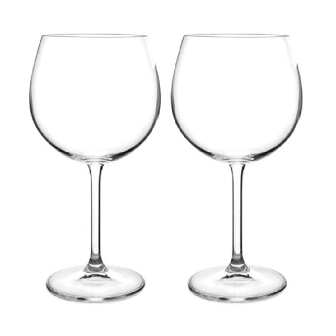 Fotografia para o produto Jogo de 2 taças para gin tonica em cristal ecológico 570ml A20,5cm