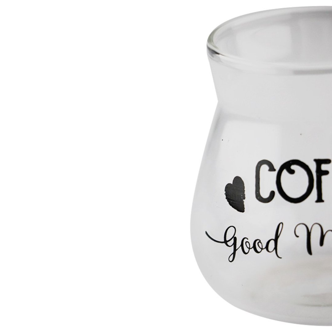 Fotografia para o produto Jogo de 2 xícaras em vidro borossilicato 100ml