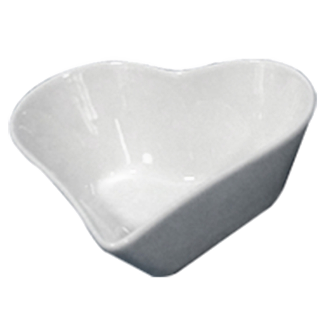 Fotografia para o produto Jogo de 3 bowls coração em porcelana L10xP9,5xA4,3cm