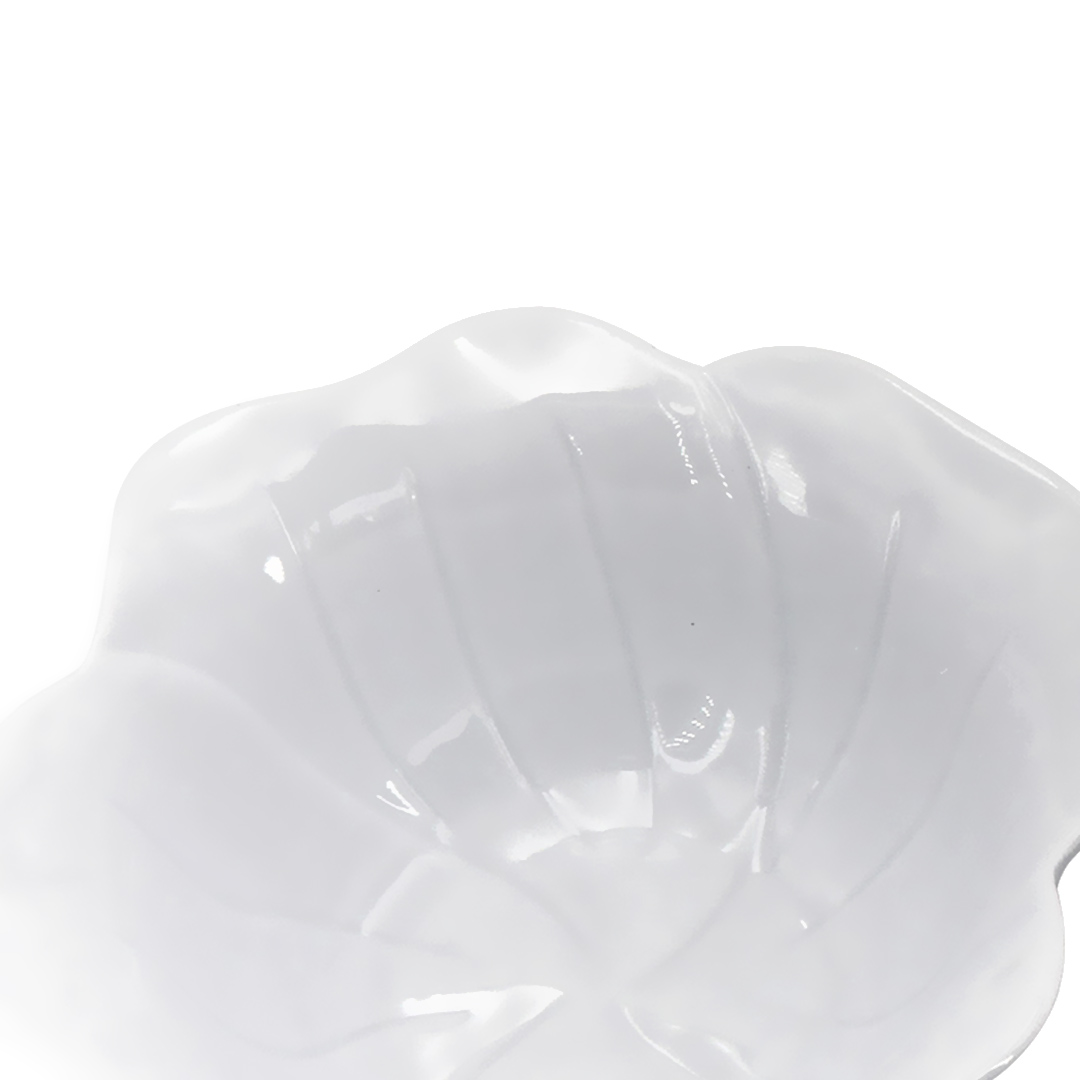 Fotografia para o produto Jogo de 3 bowls flor em porcelana L9,5xP9,5xA4,5cm