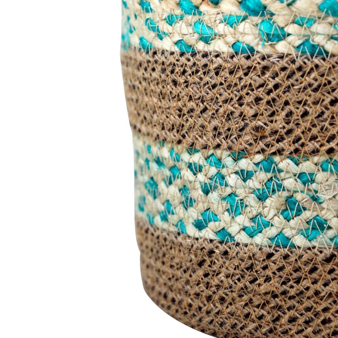 Fotografia para o produto Jogo de 3 cestas redondas Mundi em fibra natural D25xA25/D23xA23/D20xA20cm