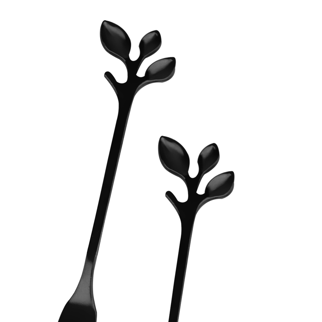 Fotografia para o produto Jogo de 3 garfos e 3 colheres Romantique em aço inox