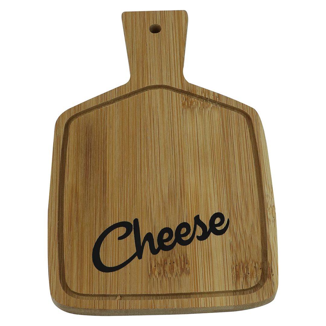 Fotografia para o produto Jogo de 3 peças para queijo em bambu L25,5xP24xA2,5cm