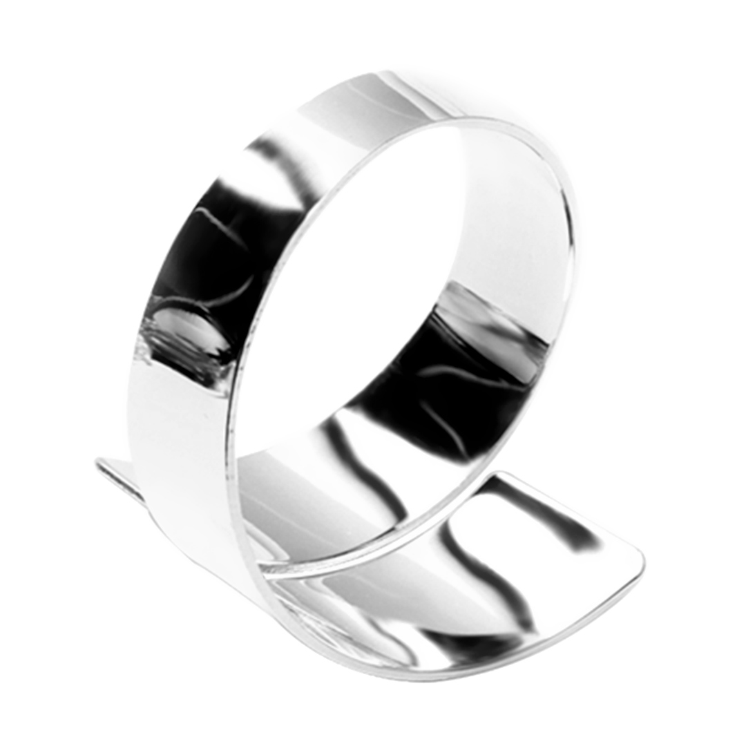 Fotografia para o produto Jogo de 4 anéis para guardanapo em ferro 04.5xA3.7cm