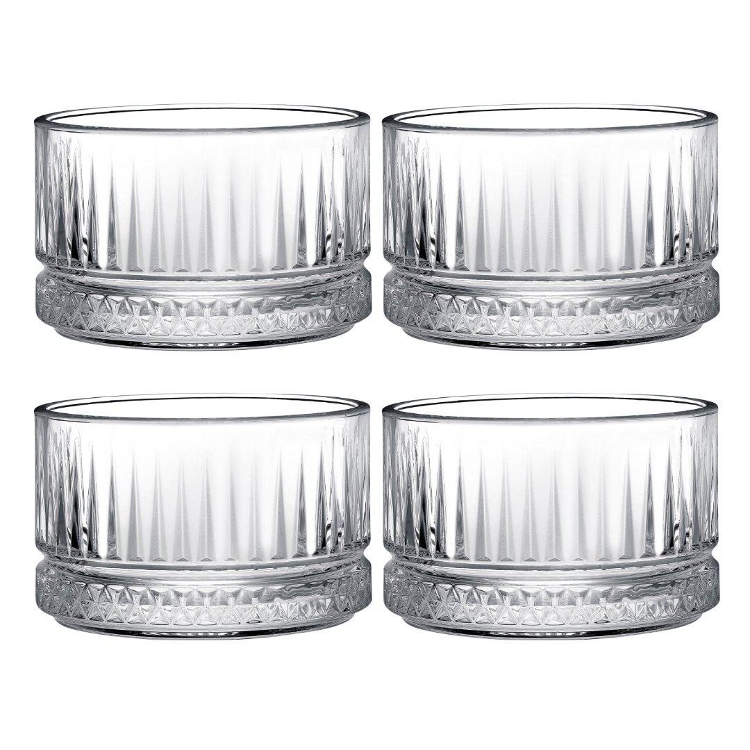 Fotografia para o produto Jogo de 4 bowls em vidro 230ml A5,5cm