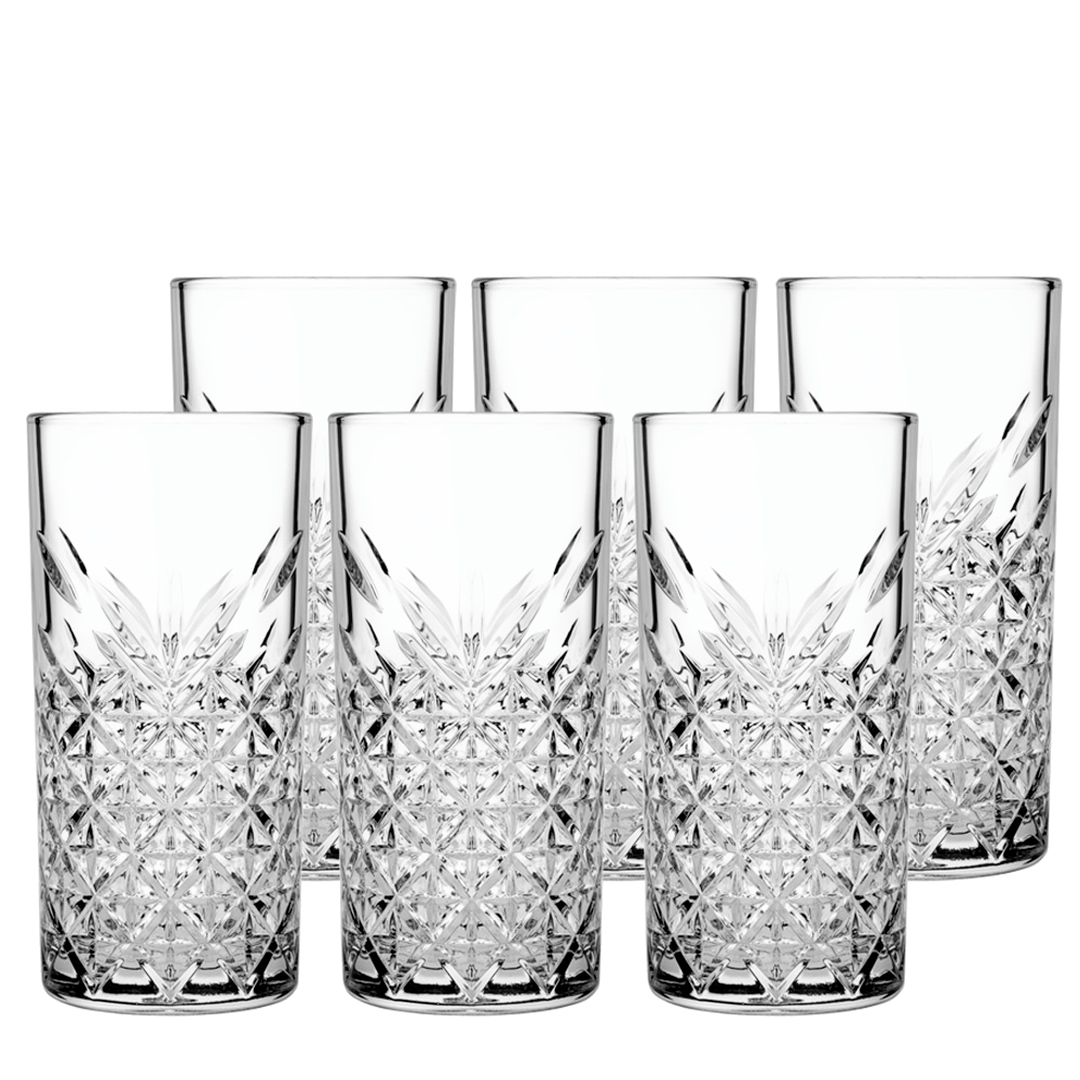 Imagem ilustrativa para Jogo de 4 copos altos em vidro 450ml A16cm