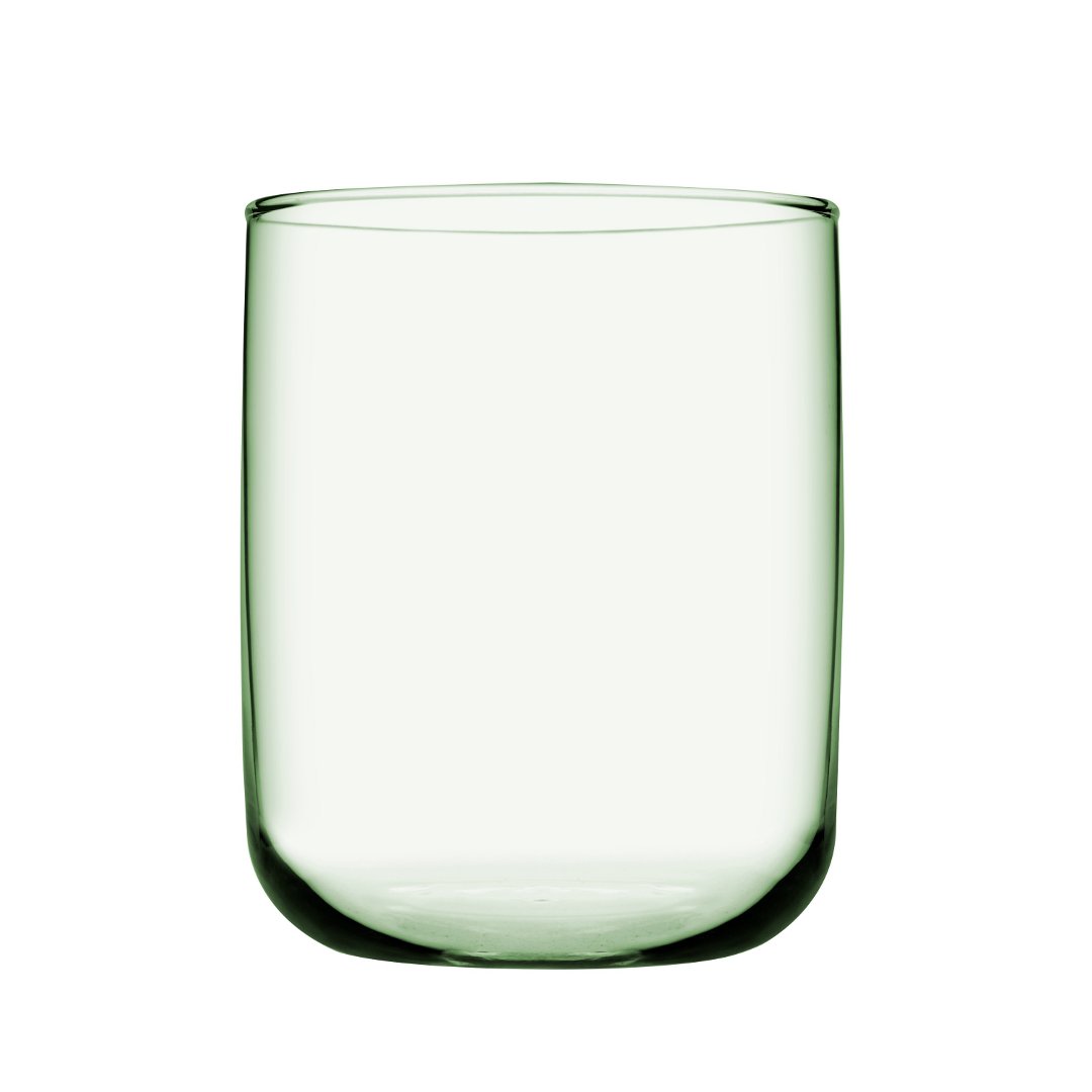 Fotografia para o produto Jogo de 4 copos baixos em vidro 100% reciclado 280ml A8,8cm