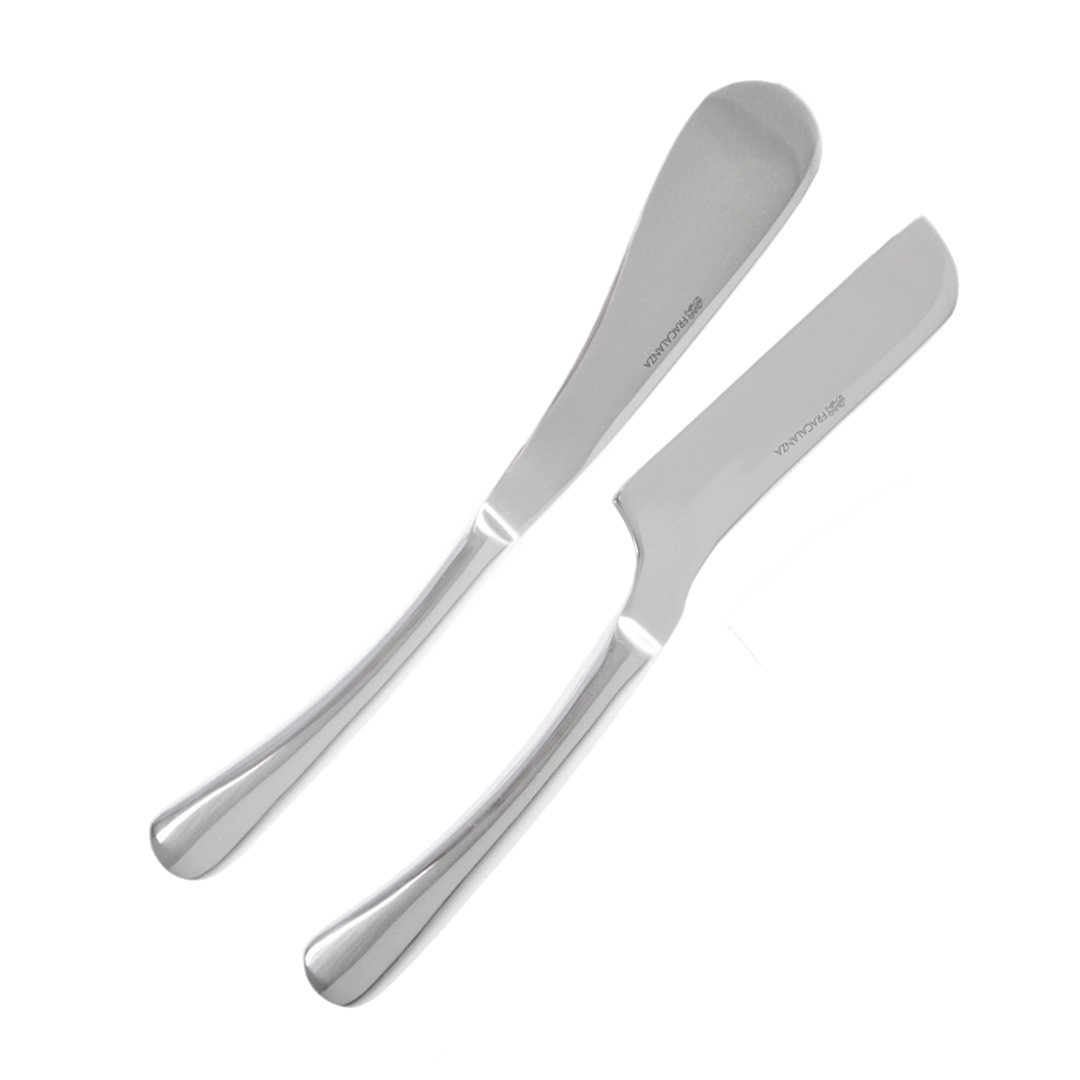 Fotografia para o produto Jogo de 4 facas para queijo em aço inox