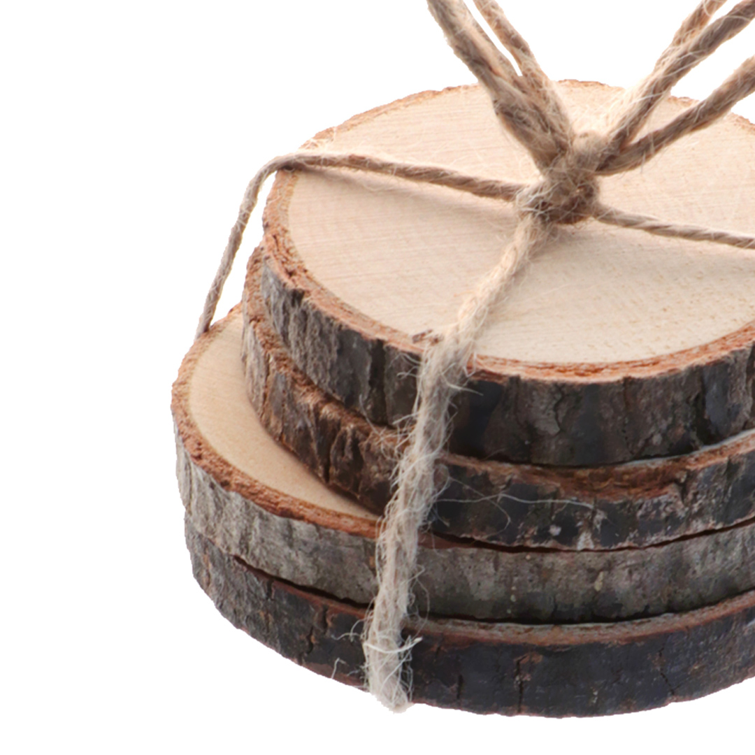 Fotografia para o produto Jogo de 4 porta copos em madeira 010xA4cm