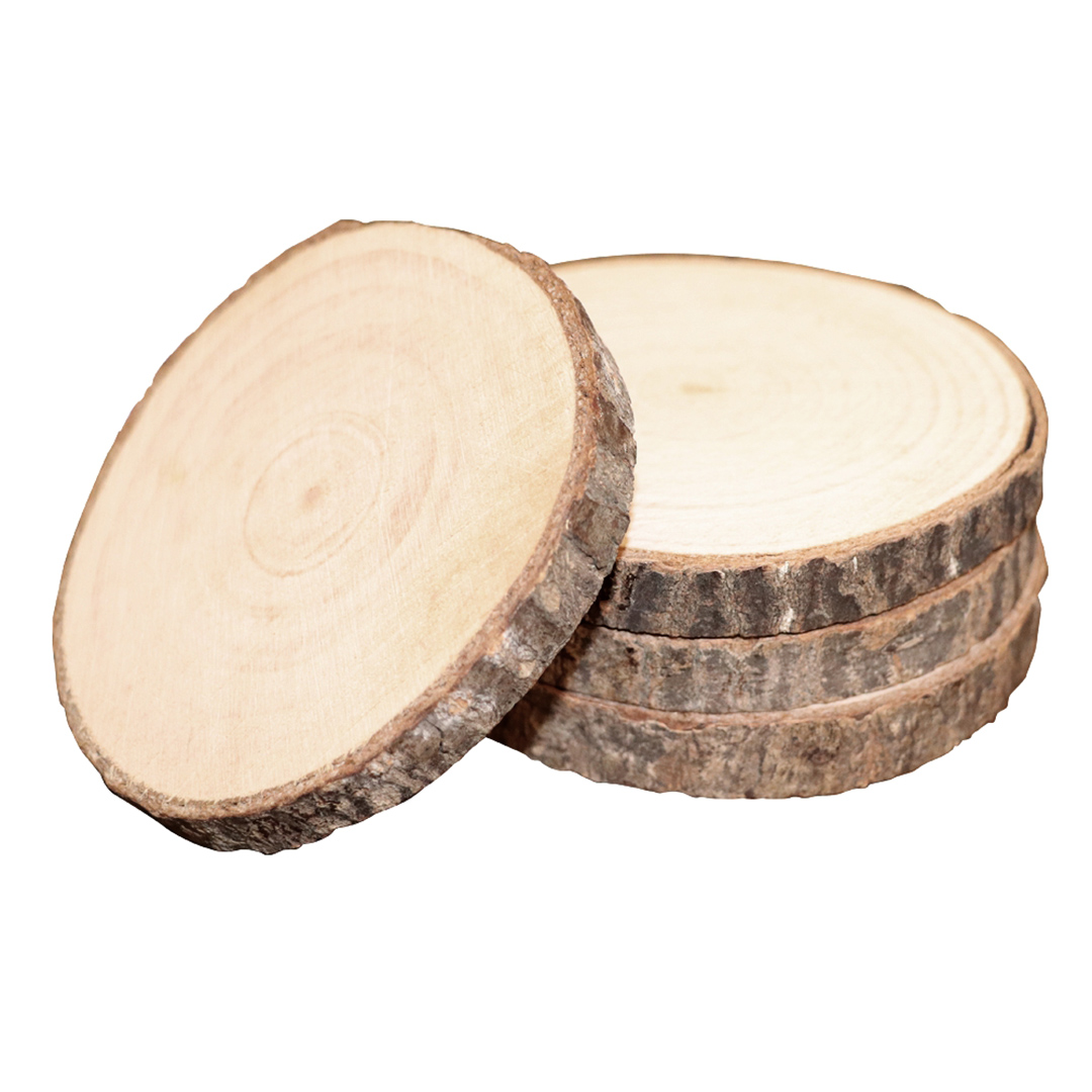 Fotografia para o produto Jogo de 4 porta copos em madeira 010xA4cm