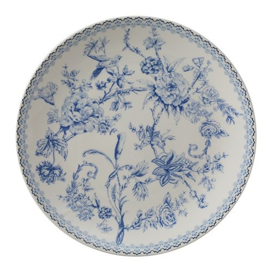 Imagem ilustrativa para Jogo de 4 pratos para sobremesa em new bone china D19cm azul