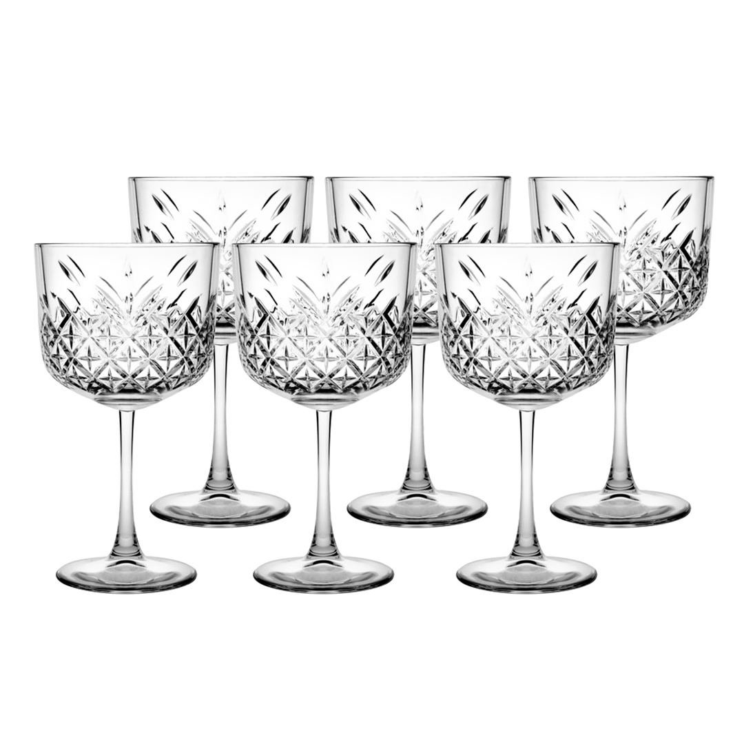 Imagem ilustrativa para Jogo de 4 taças para coquetel em vidro 500ml A20cm