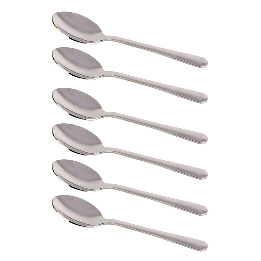 Fotografia para o produto Jogo de 6 colheres de café em aço inox Fotografia para o produto Jogo de 6 colheres de café em aço inox