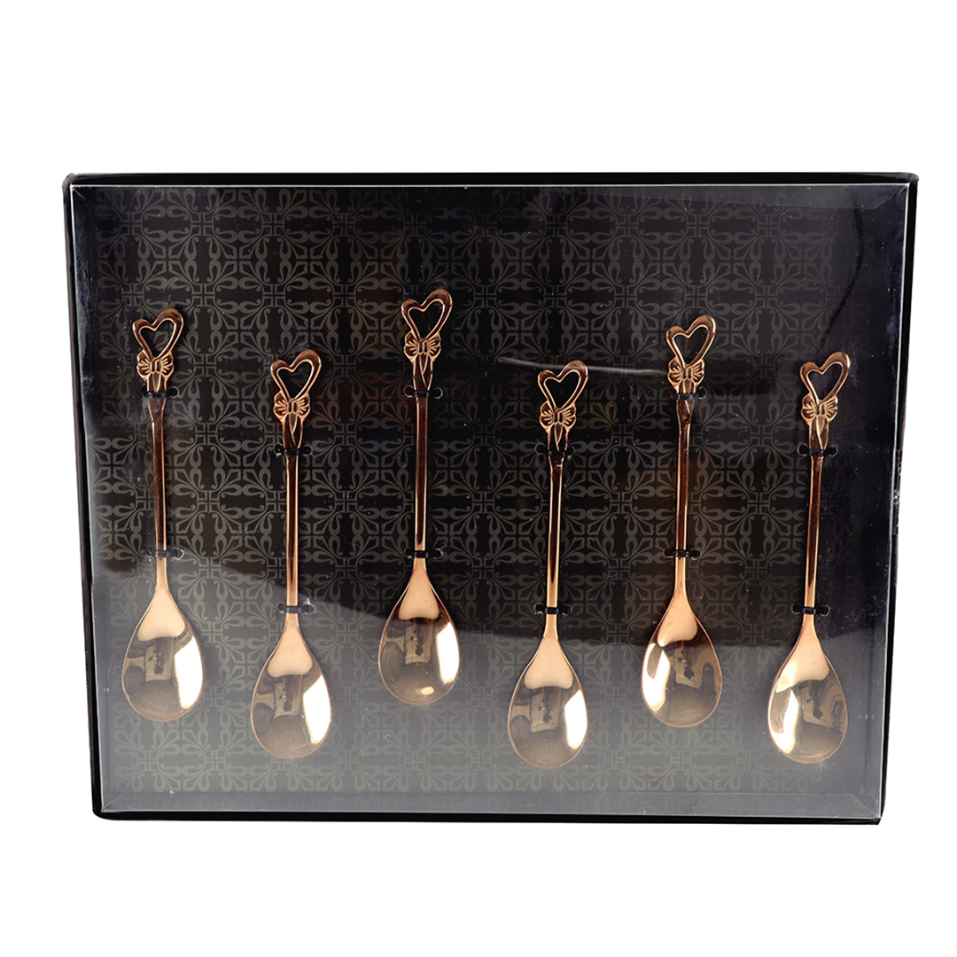 Fotografia para o produto Jogo de 6 colheres em aço inox