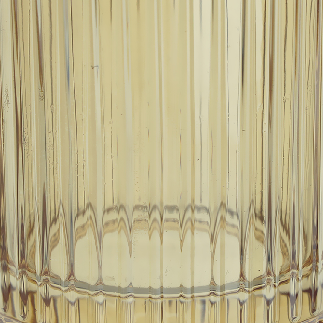 Fotografia para o produto Jogo de 6 copos altos em vidro 360ml A15cm cor âmbar luster