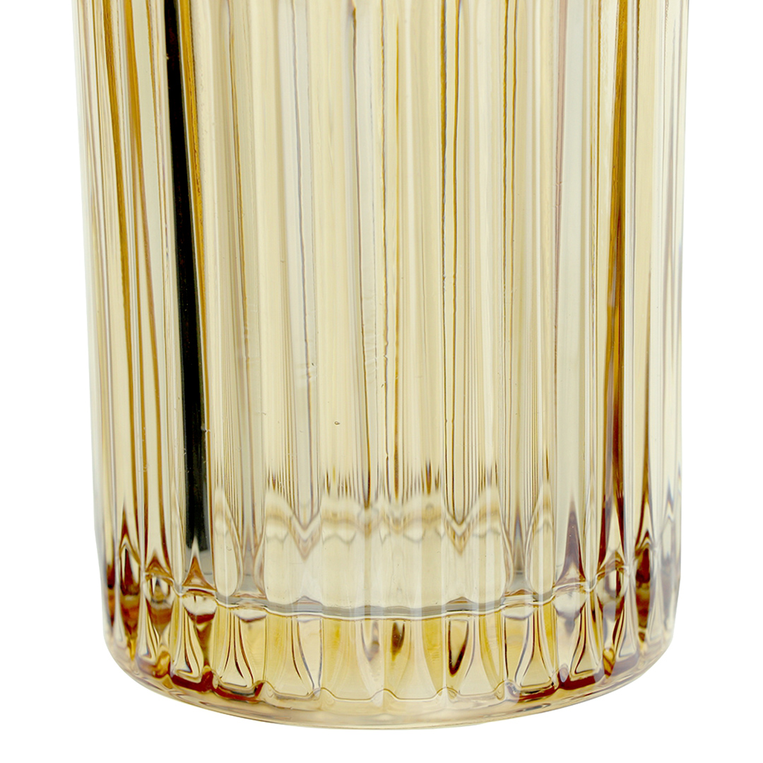 Fotografia para o produto Jogo de 6 copos altos em vidro 360ml A15cm cor âmbar luster