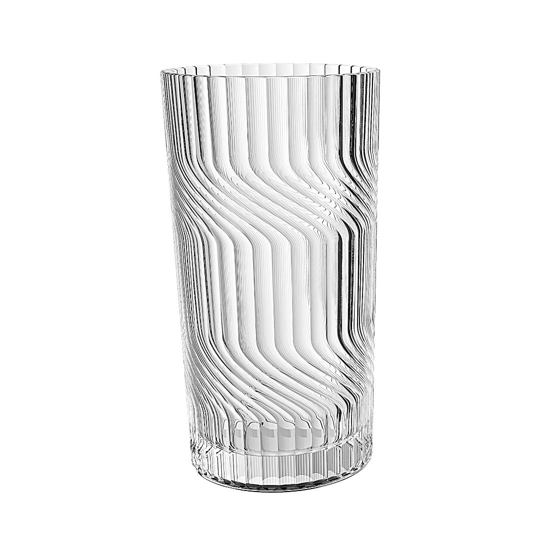 Imagem ilustrativa para Jogo de 6 copos altos em cristal ecológico 370ml A14,4cm