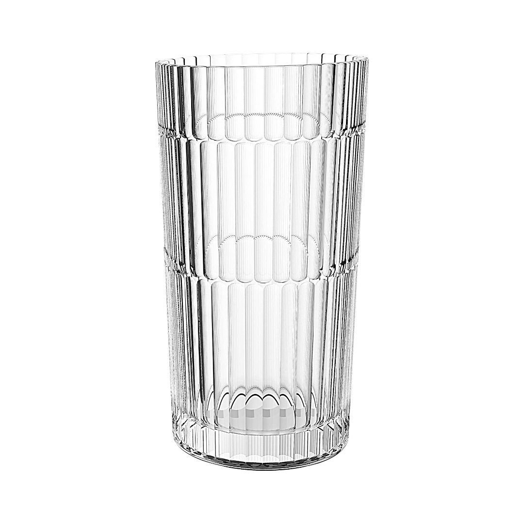 Imagem ilustrativa para Jogo de 6 copos altos em cristal ecológico 370ml A14,4cm