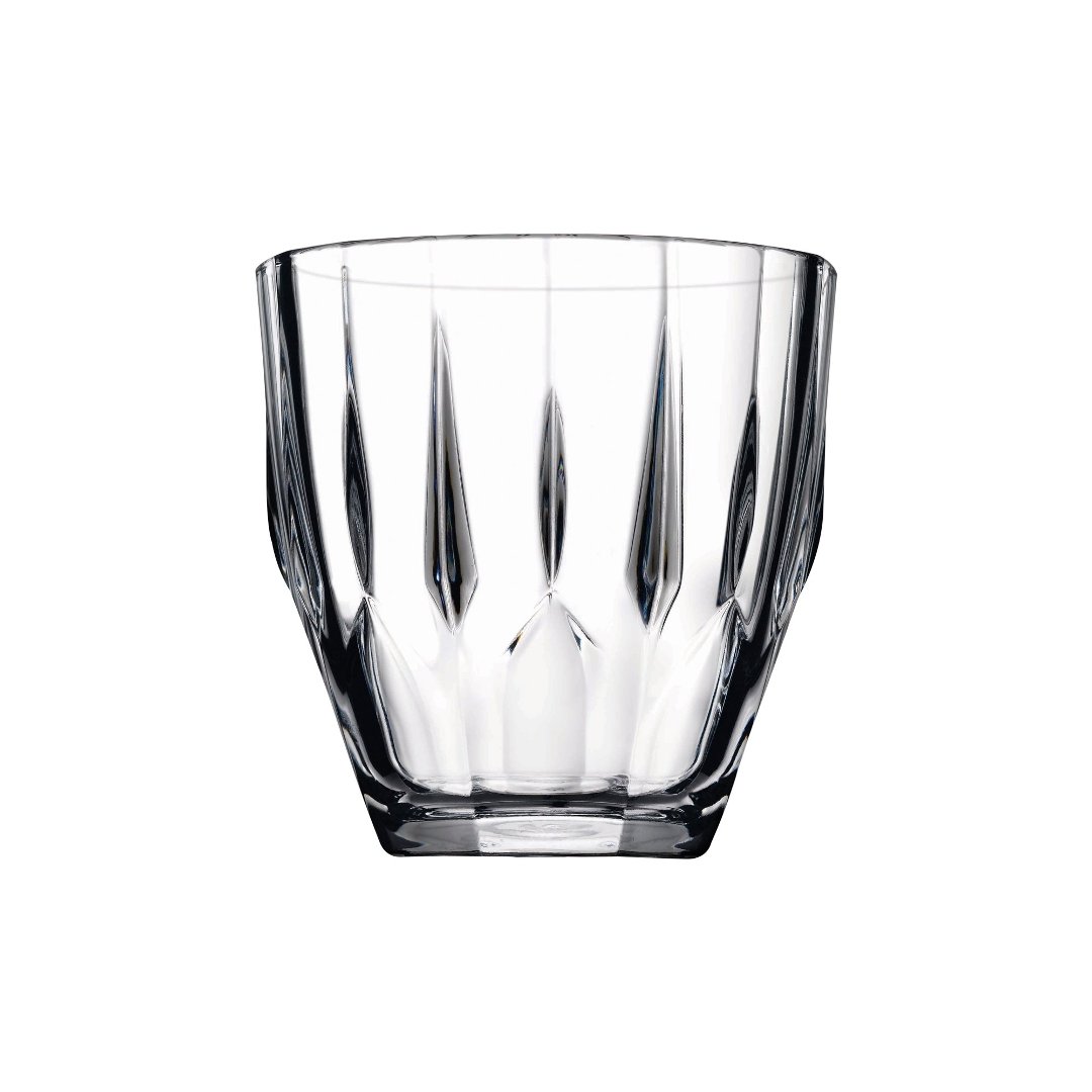 Imagem ilustrativa para Jogo de 6 copos baixos em vidro 275ml A8,7cm