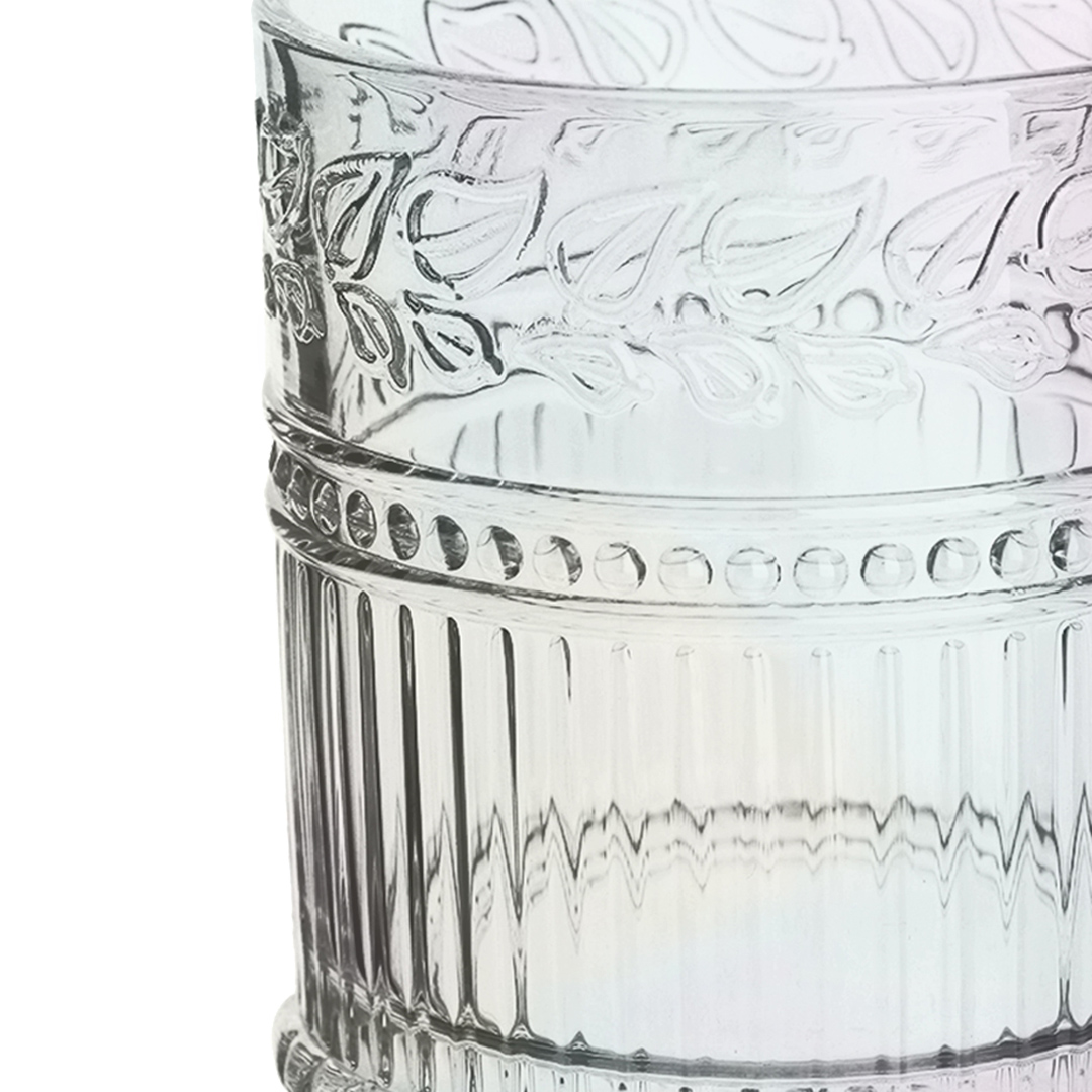 Fotografia para o produto Jogo de 6 copos baixos em vidro 320ml A9cm cor furta-cor