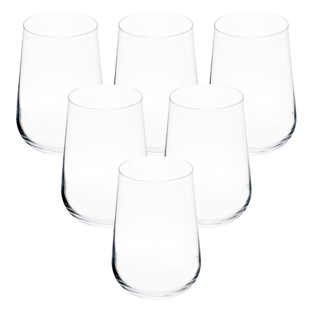 Fotografia para o produto Jogo de 6 copos em cristal ecológico 470ml A13cm