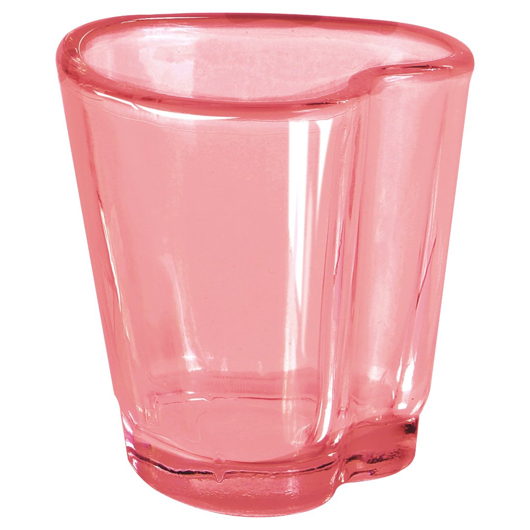 Fotografia para o produto Jogo de 6 copos para shot em vidro 45ml A5cm cor rosa