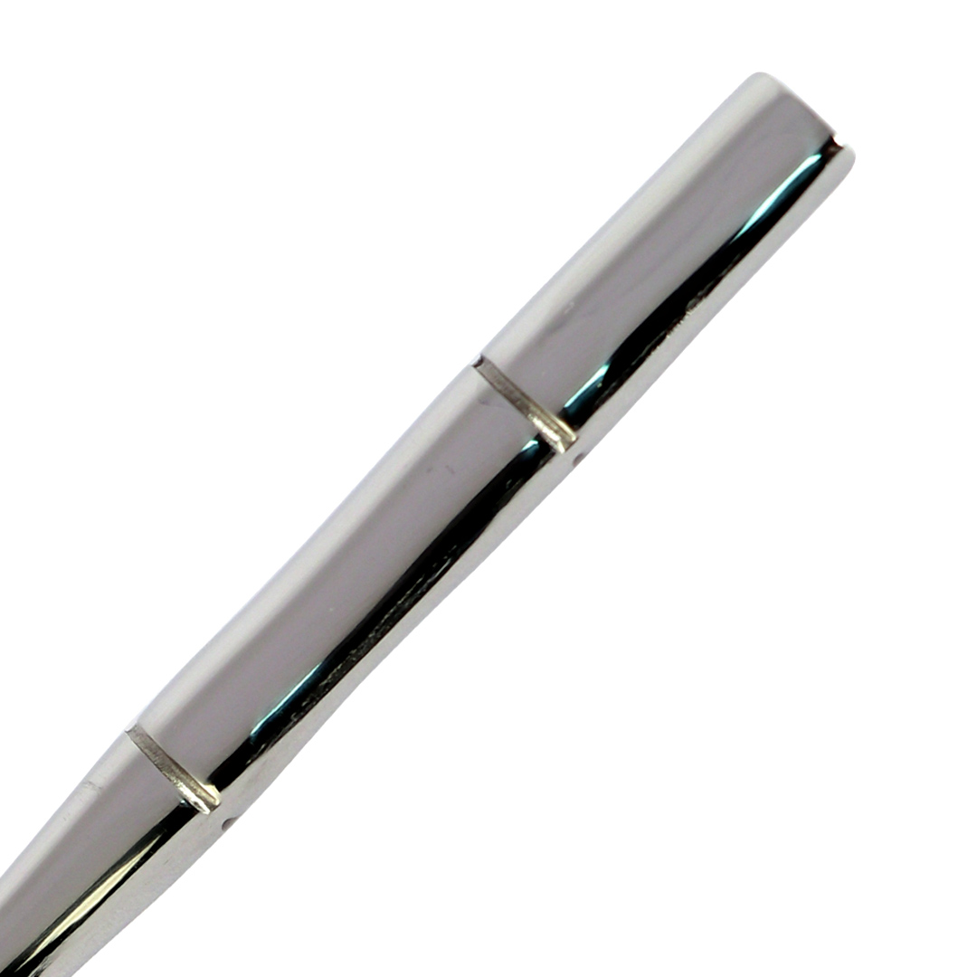 Fotografia para o produto Jogo de 6 espátulas em aço inox com cabo estilo bambu e caixa cor preta