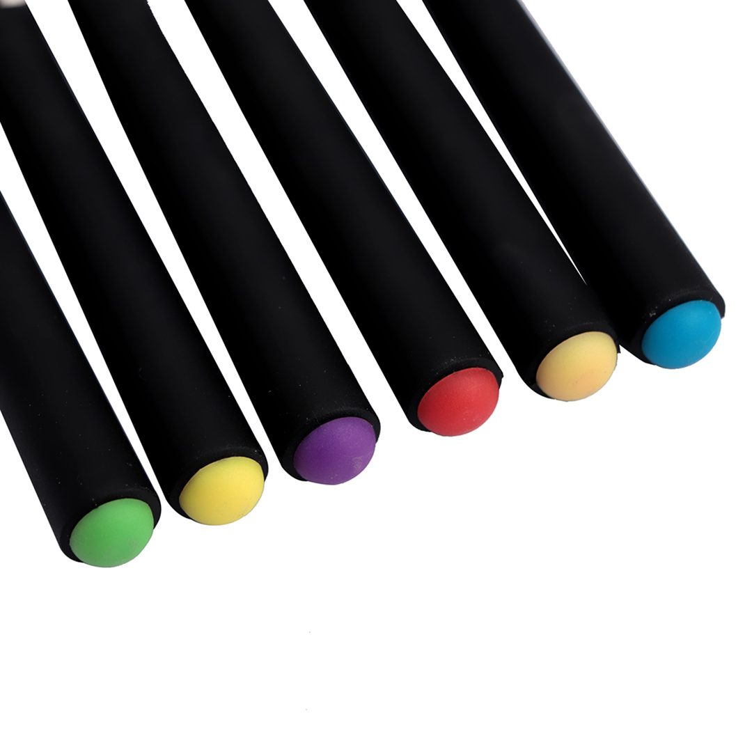 Fotografia para o produto Jogo de 6 garfos para fondue em aço inox com cabo plástico A23cm