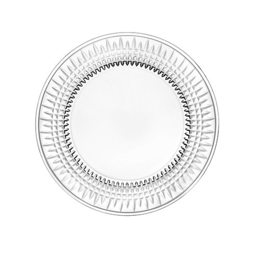 Fotografia para o produto Jogo de 6 pratos para sobremesa em cristal D18,5cm Fotografia para o produto Jogo de 6 pratos para sobremesa em cristal D18,5cm