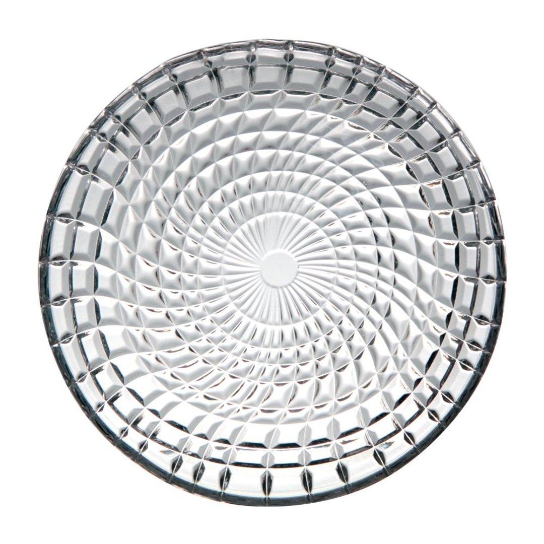 Imagem ilustrativa para Jogo de 6 pratos para sobremesa em cristal ecológico D18,1xA2,2cm