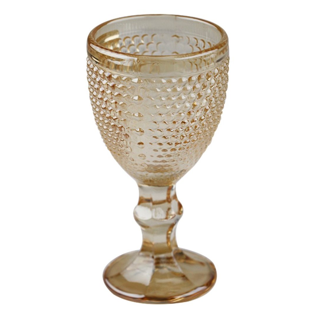 Fotografia para o produto Jogo de 6 taças Bardot em vidro 60ml A10,4cm cor âmbar luster