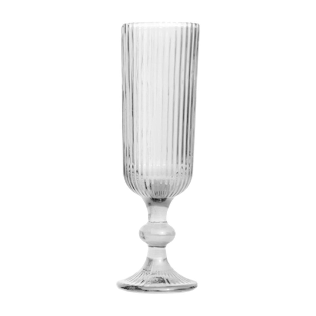 Imagem ilustrativa para Jogo de 6 taças para champanhe em cristal ecológico 160ml A18,4cm