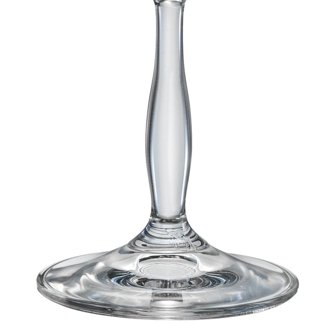 Fotografia para o produto Jogo de 6 taças para água decorada em cristal ecológico 350ml A22cm