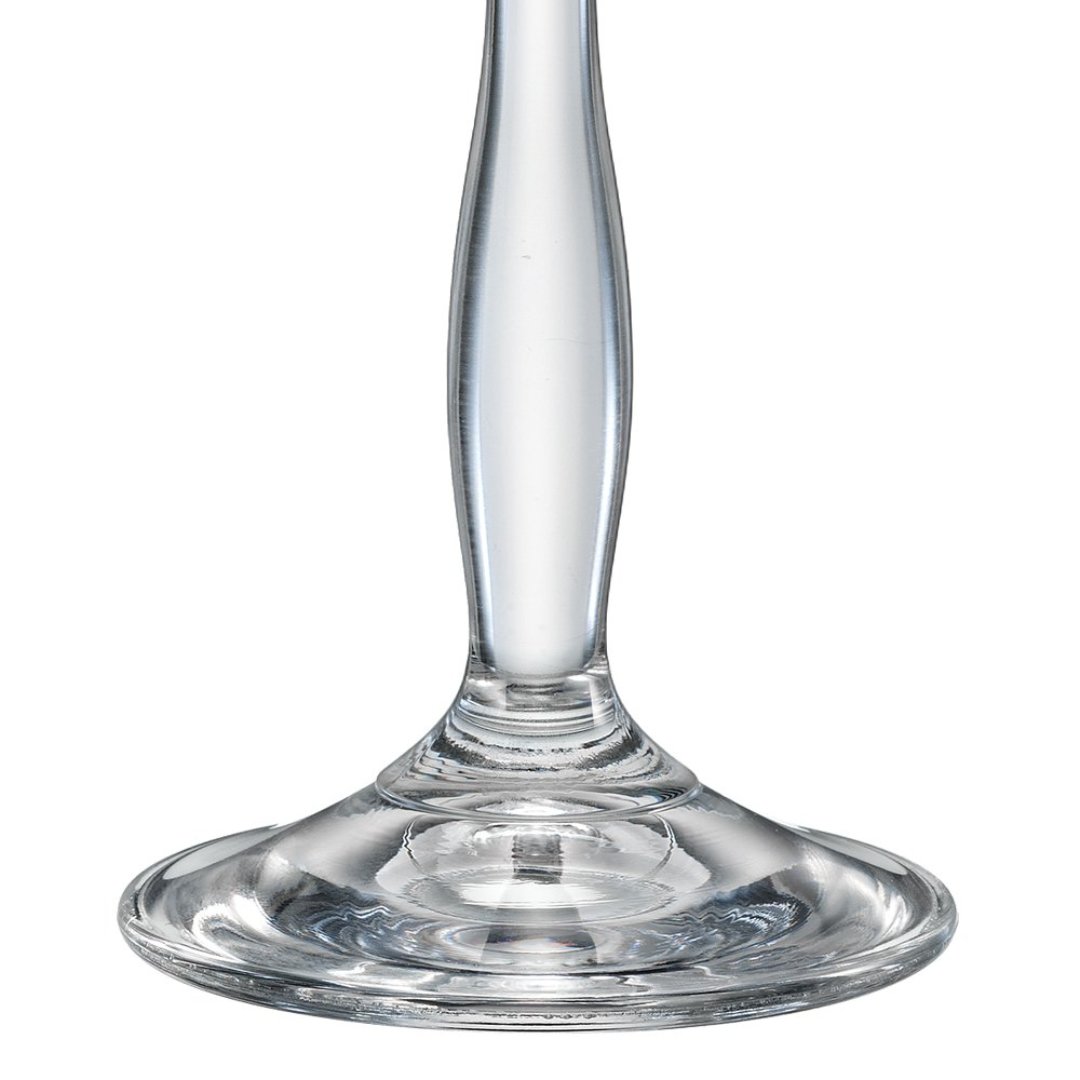 Fotografia para o produto Jogo de 6 taças para champanhe decorada em cristal ecológico 190ml A24,5cm