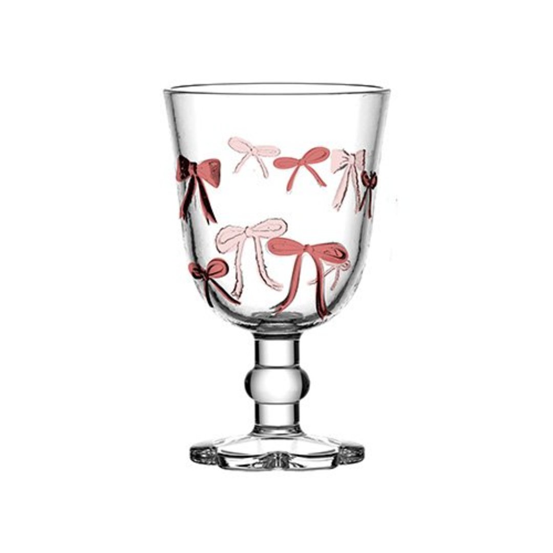 Fotografia para o produto Jogo de 6 taças em cristal 280ml A14cm rosa Fotografia para o produto Jogo de 6 taças em cristal 280ml A14cm rosa