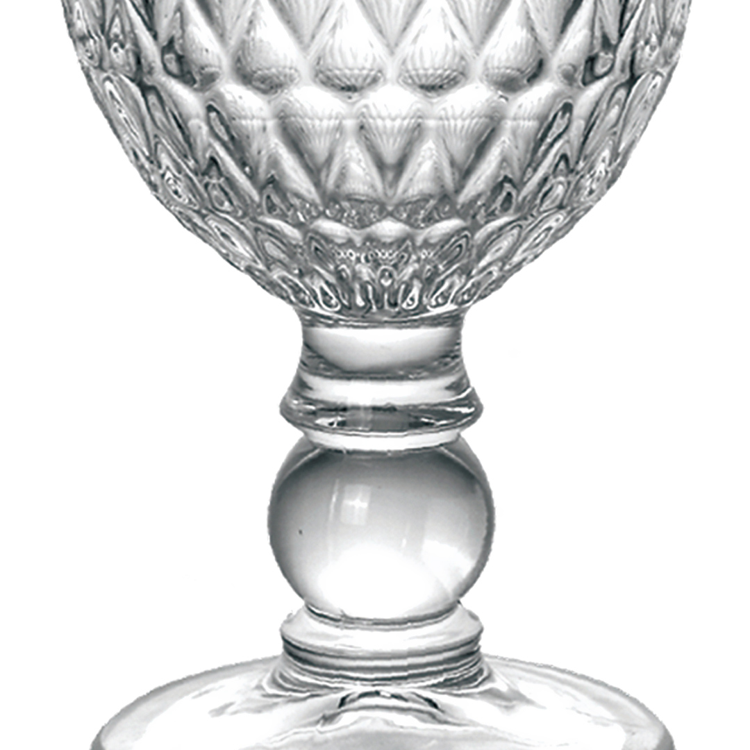 Fotografia para o produto Jogo de 6 taças em vidro 330ml A17cm