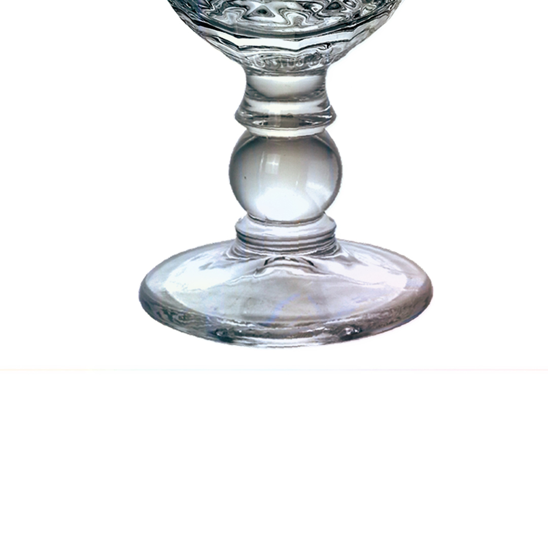 Fotografia para o produto Jogo de 6 taças em vidro 330ml A17cm cor furta-cor