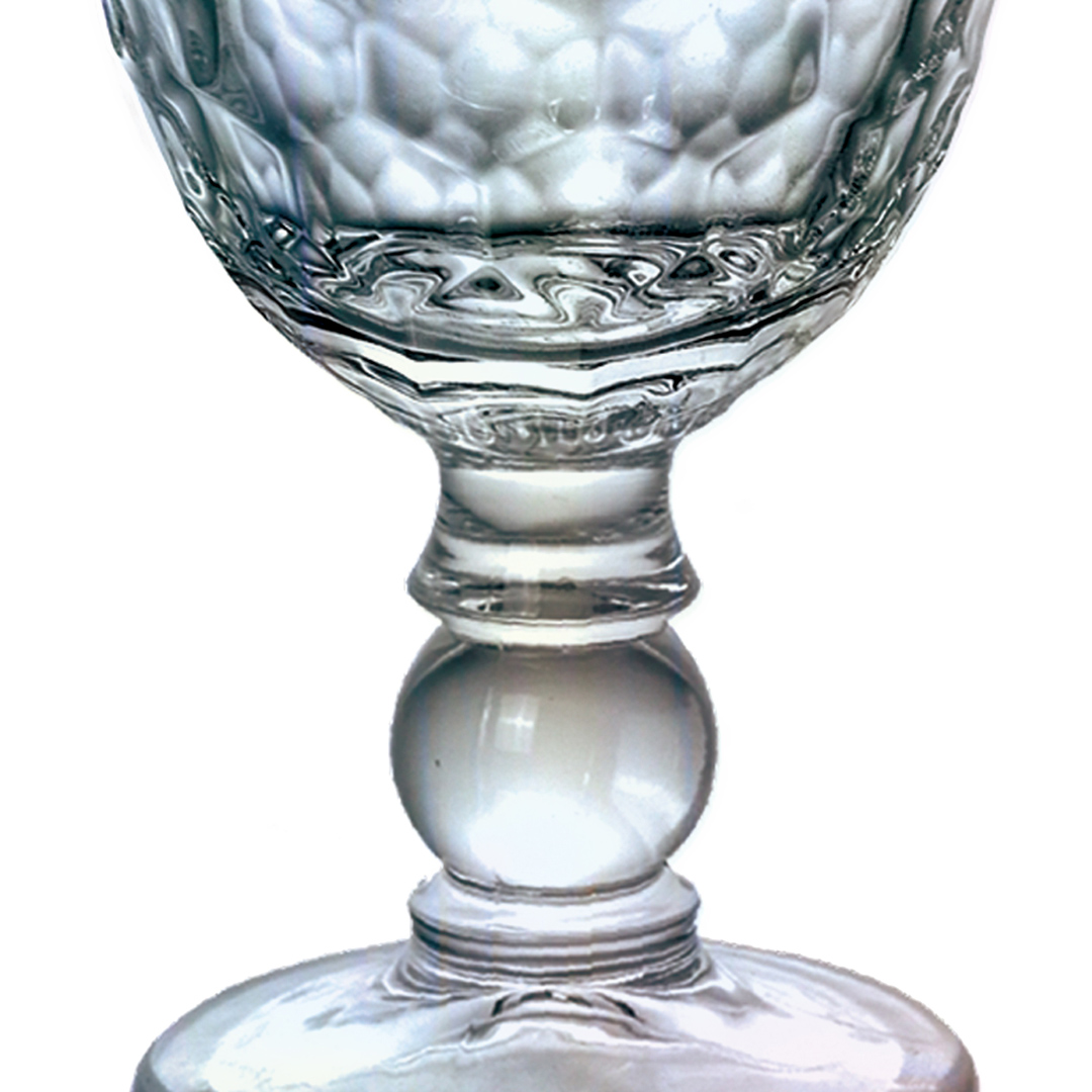 Fotografia para o produto Jogo de 6 taças em vidro 330ml A17cm cor furta-cor