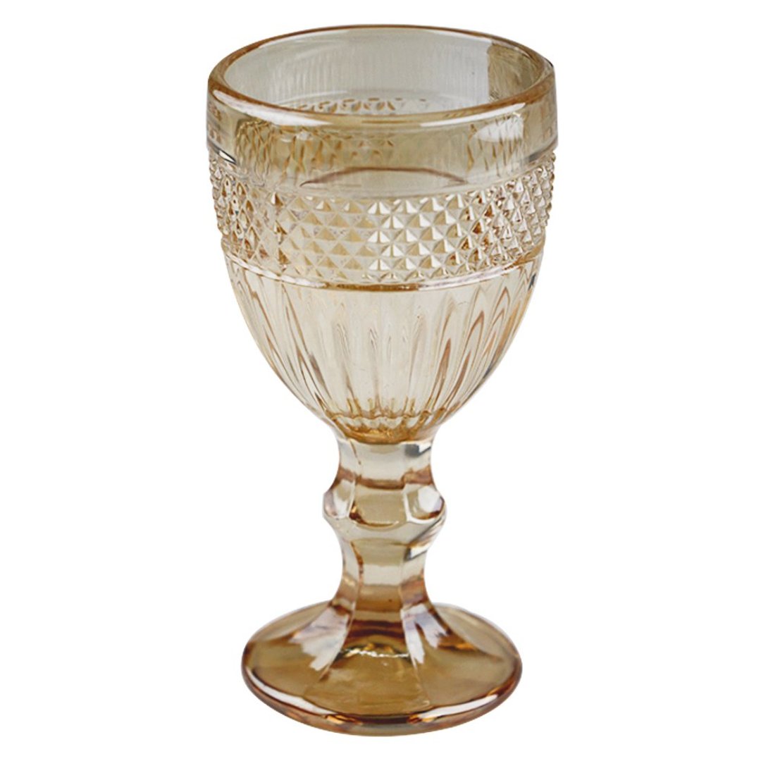 Fotografia para o produto Jogo de 6 taças Palace em vidro 60ml A10,4cm cor âmbar luster