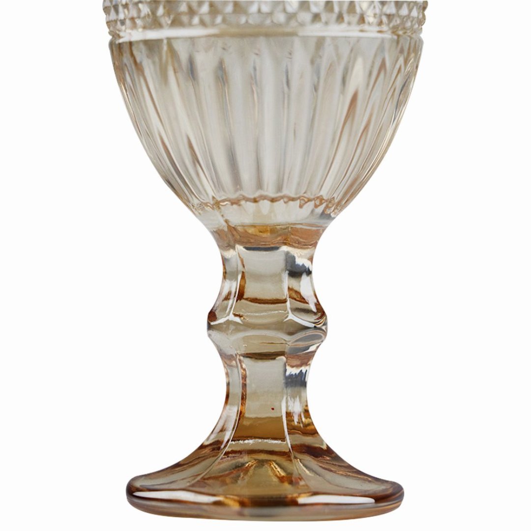 Fotografia para o produto Jogo de 6 taças Palace em vidro 60ml A10,4cm cor âmbar luster