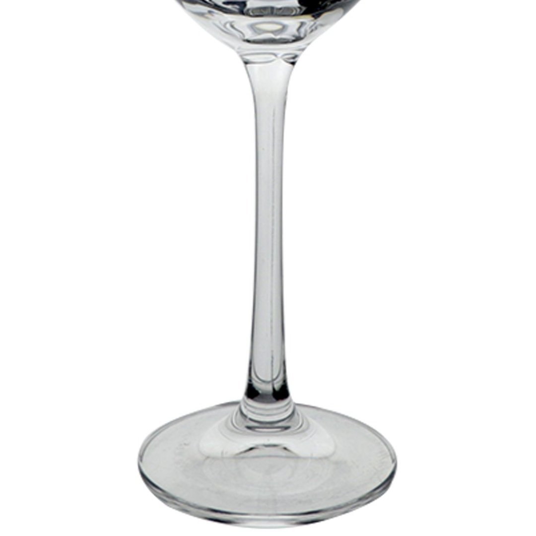 Fotografia para o produto Jogo de 6 taças pantografada gold rim para champanhe em cristal ecológico 200ml A25cm