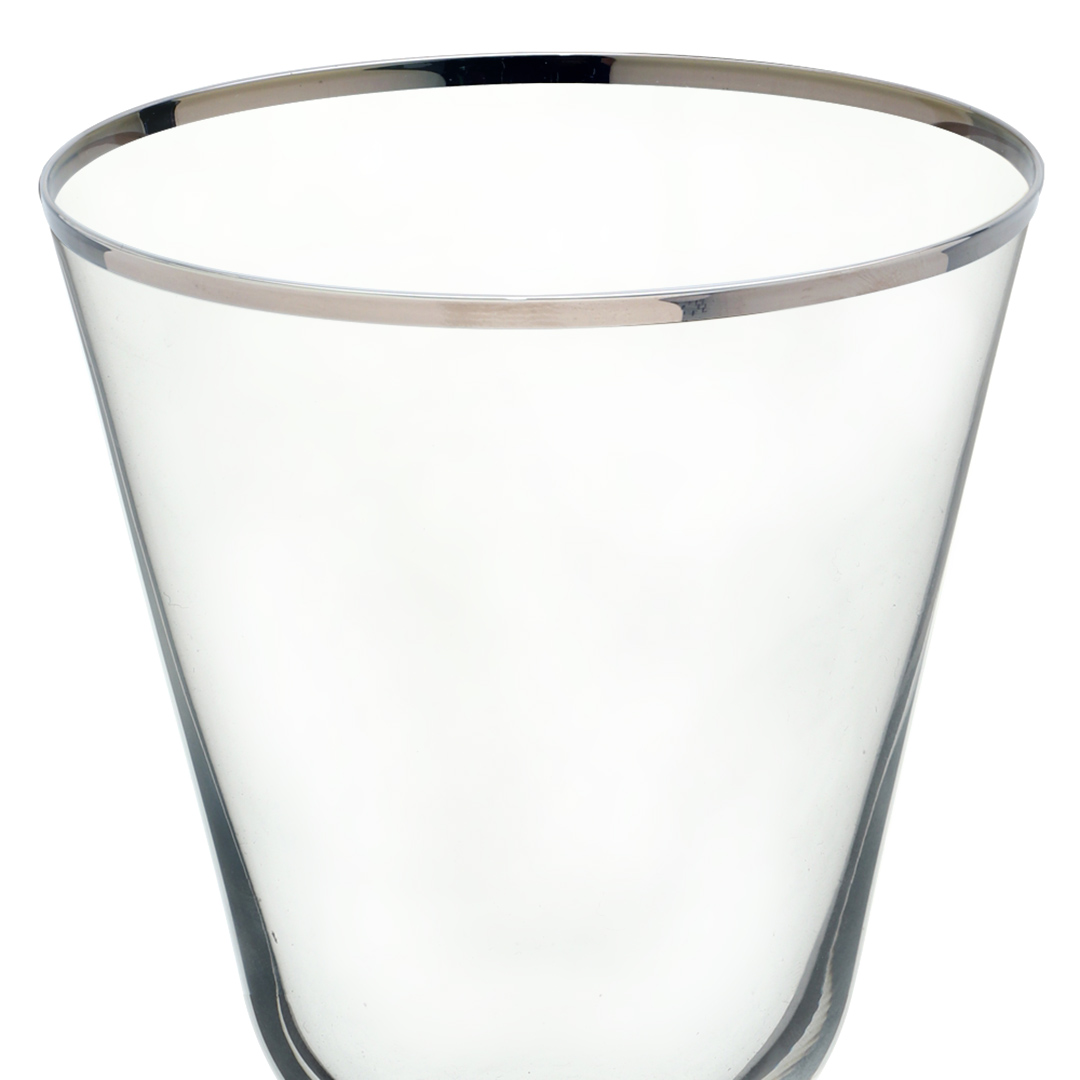 Fotografia para o produto Jogo de 6 taças para água Bella em cristal ecológico 350ml A15,5cm