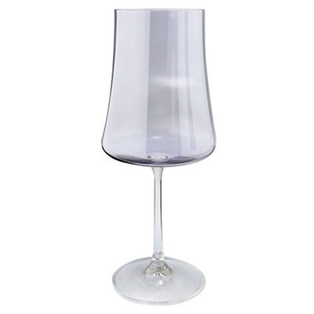 Imagem ilustrativa para Jogo de 6 taças para água em cristal ecológico 560ml A24,5cm azul sombra