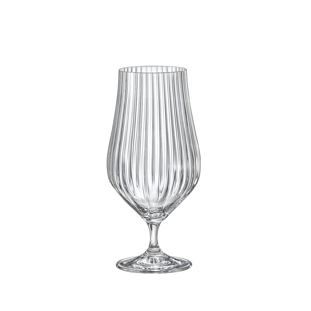 Imagem ilustrativa para Jogo de 6 taças para cerveja em cristal ecológico 540ml A19,6cm